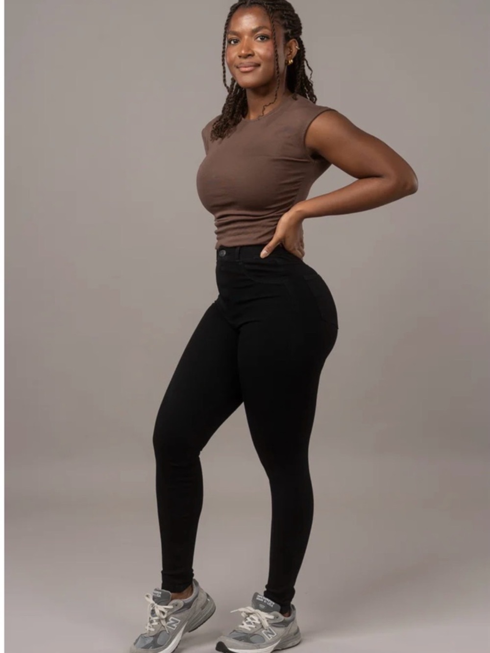 FITJEANS 360 High Waisted Black Slim High-Rise Jeans Size Small 4-6